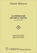 Claude Debussy: Promenoir Des 2 Amants Voix Grave-Piano 