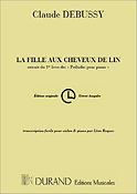 Claude Debussy: La Fille Aux Cheveux De Lin Vl-Piano 