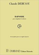 Rhapsodie Pour Saxophone Et Orchestre