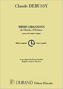Trois Chansons de Charles d'Orléans