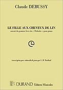 Claude Debussy: La Fille Aux Cheveux De Lin Vlc-Piano 