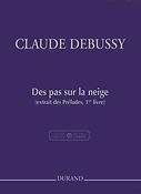 Claude Debussy: Des Pas sur la Neige