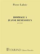 Pierre Labric: Hommage A Jeanne Demessieux Orgue 
