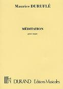 Maurice Durufle: Meditation