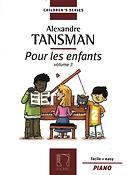 Alexandere Tansman: Pour Les Enfants Vol.3
