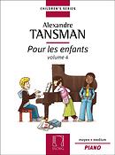 Alexandere Tansman: Pour Les Enfants Vol.4
