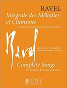 Intégrale des Chansons et Mélodies de Ravel