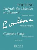 Poulenc: Complete Songs 2
