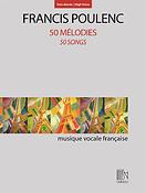 Francis Poulenc: 50 Mélodies (Sopraan/Tenor)