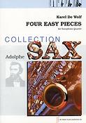 Karel de Wolf: Four Easy Pieces (For Saxophone Quartet)