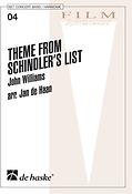 John Williams: Theme from Schindler's List (Partituur Harmonie)