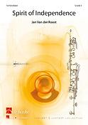 Jan van der Roost: Spirit of Independence (Partituur Fanfare)