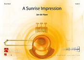 Jan de Haan: A Sunrise Impression (Partituur Brassband)