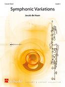 Jacob de Haan: Symphonic Variations (Partituur Harmonie)