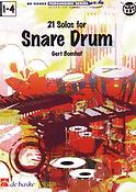 Gert Bomhof: 21 Solos fuer Snare Drum