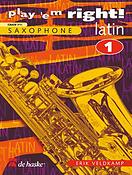Erik Veldkamp: Play 'em Right! - Latin 1 - Alto/Tenor Saxophone