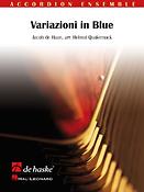 Jacob de Haan: Variazioni in Blue (Akkordeonensemble)