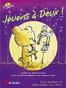 Jouons à Deux!(Cahier de duos faciles avec accompagnement sur com)