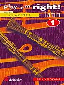 Erik Veldkamp: Play 'em Right! - Latin 1 - Clarinet