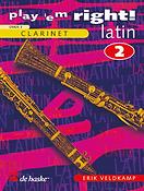 Erik Veldkamp: Play 'em Right! - Latin 2 - Clarinet