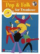 Jos van der Dungen: Pop & Folk fuer Trombone/Bariton/Euphonium (BC/TC)