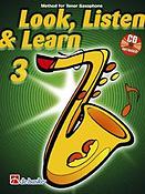 Look Listen & Learn 3 - Tenor Saxophone