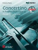 Janschinow: Concertino In Russian Style Op. 35 (Altviool, Piano)