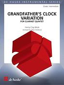 Grandfather's Clock Variation(for Clarinet Quintet)