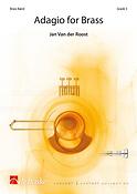 Jan van der Roost: Adagio fuer Brass (Partituur Brassband)