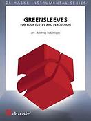 Greensleeves(fuer Four Flutes and Percussion)