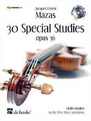 Mazas: 30 Special Studies Opus 36 (Positie 1 - 5)