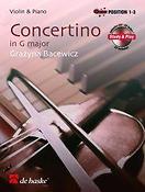 Bacewicz: Concertino in G-Dur (Viool)