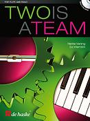 Ed Wennink:  Two Is A Team (Fluit, Piano)