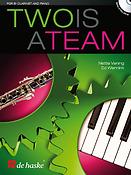 Ed Wennink:  Two Is A Team (Klarinet, Piano)