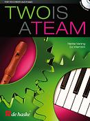 Ed Wennink:  Two Is A Team (Sopraanblokfluit, Piano)