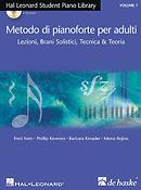 Metodo di Pianoforte per adulti Volume 1(Lezione, Brani Solistici, Tecnica & Teoria)