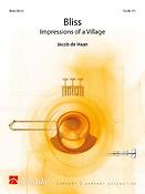 Jacob de Haan: Bliss Impressions of a Village Partituur Brassband