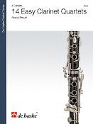 Pascal Proust: 14 Easy Clarinet Quartets
