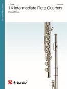 Pascal Proust: 14 Intermediate Flute Quartets