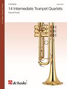 Pascal Proust: 14 Intermediate Trumpet Quartets