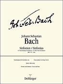 15 Dreistimmige Sinfonien BWV 787-801
