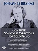 Brahms: Complete Sonatas And Variations fuer Solo Piano