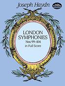 Haydn: London Symphonies Nos. 99-104 in Full Score