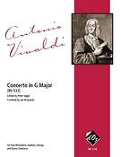 Antonio Vivaldi:  Concerto in G Major RV 532, 2 cahiers