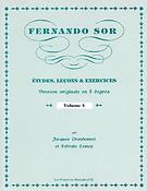 Fernando Sor: Études, leçons et exercices, vol. 4