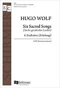 Hugo Wolf: Six Sacred Songs: No. 6. Erhebung