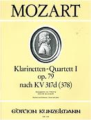 Mozart: Klarinetten-Quartett Nr. 1 Op. 79