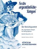 Argentinische Tangos Für Streichquartett 4-6