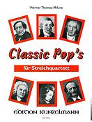 Classic Pop's Für Streichquartett