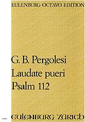Pergolesi: Laudate Pueri Psalm 112